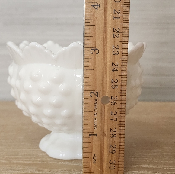 3 FOR $20! Vintage Hobnail Milk Glass Candle Holder - Picture 9 of 9